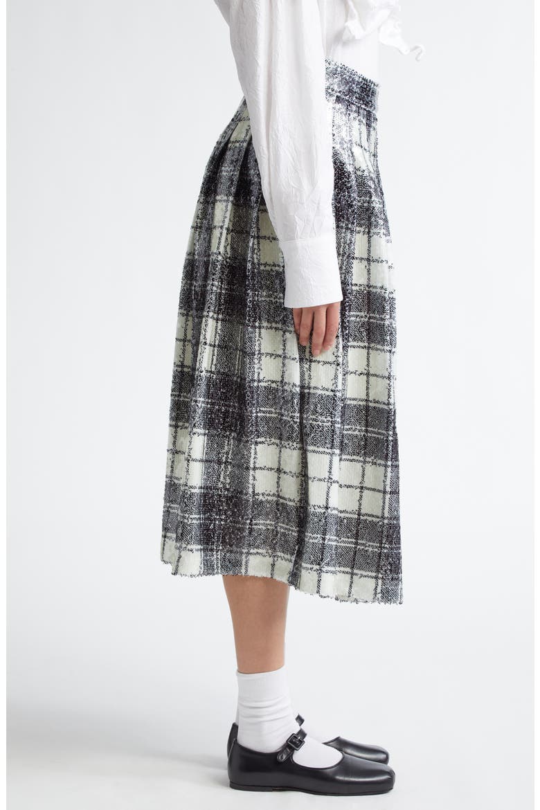Gender Inclusive Ace Plaid Sequin Skirt, Alternate, color, PLAID SEQUIN