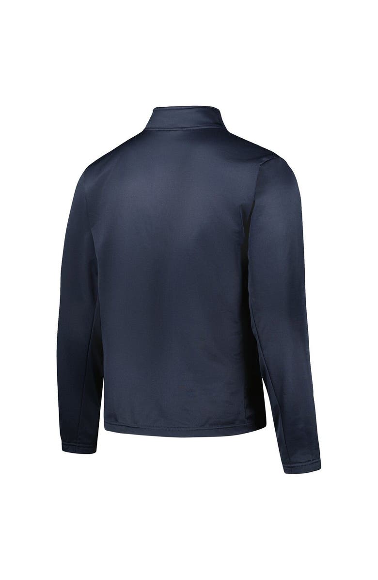 DUNBROOKE Men's Dunbrooke Navy Denver Broncos All-Star Tech Quarter-Zip Top, Alternate, color, Navy