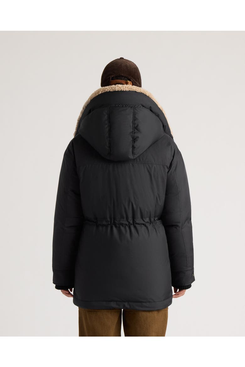 Womens Harfang Signature Parka, Alternate, color, BLACK