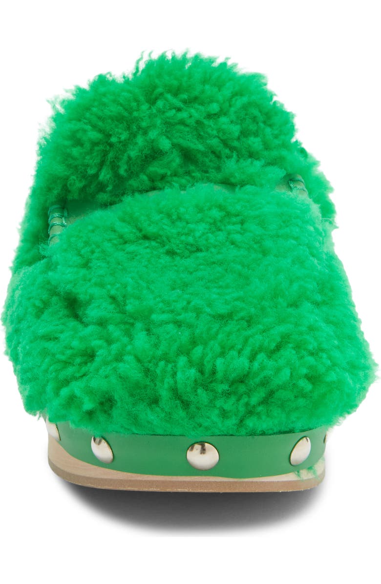 Longchamp Fleece Clog, Alternate, color, Lawn