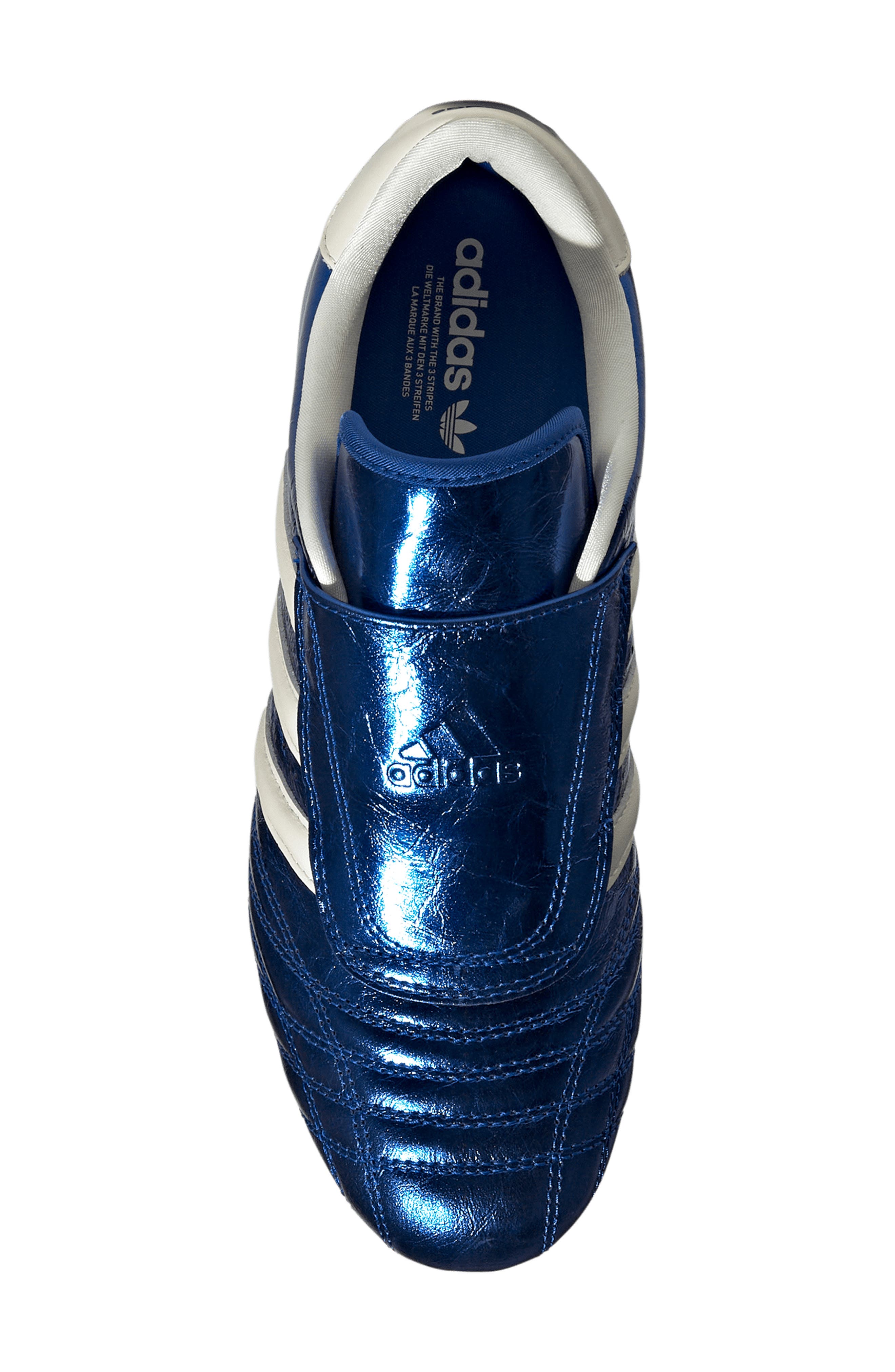 Taekwondo Shoe, Alternate, color, ROYAL BLUE/ OFF WHITE/ GUM 3