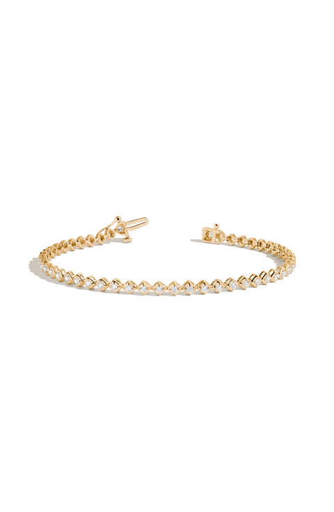 Lab Grown Diamond Tennis Bracelet