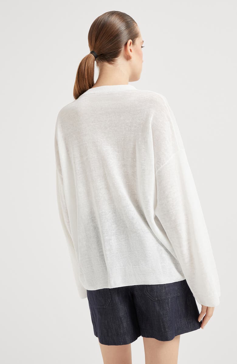 Brunello Cucinelli Sweater with monili, Alternate, color,