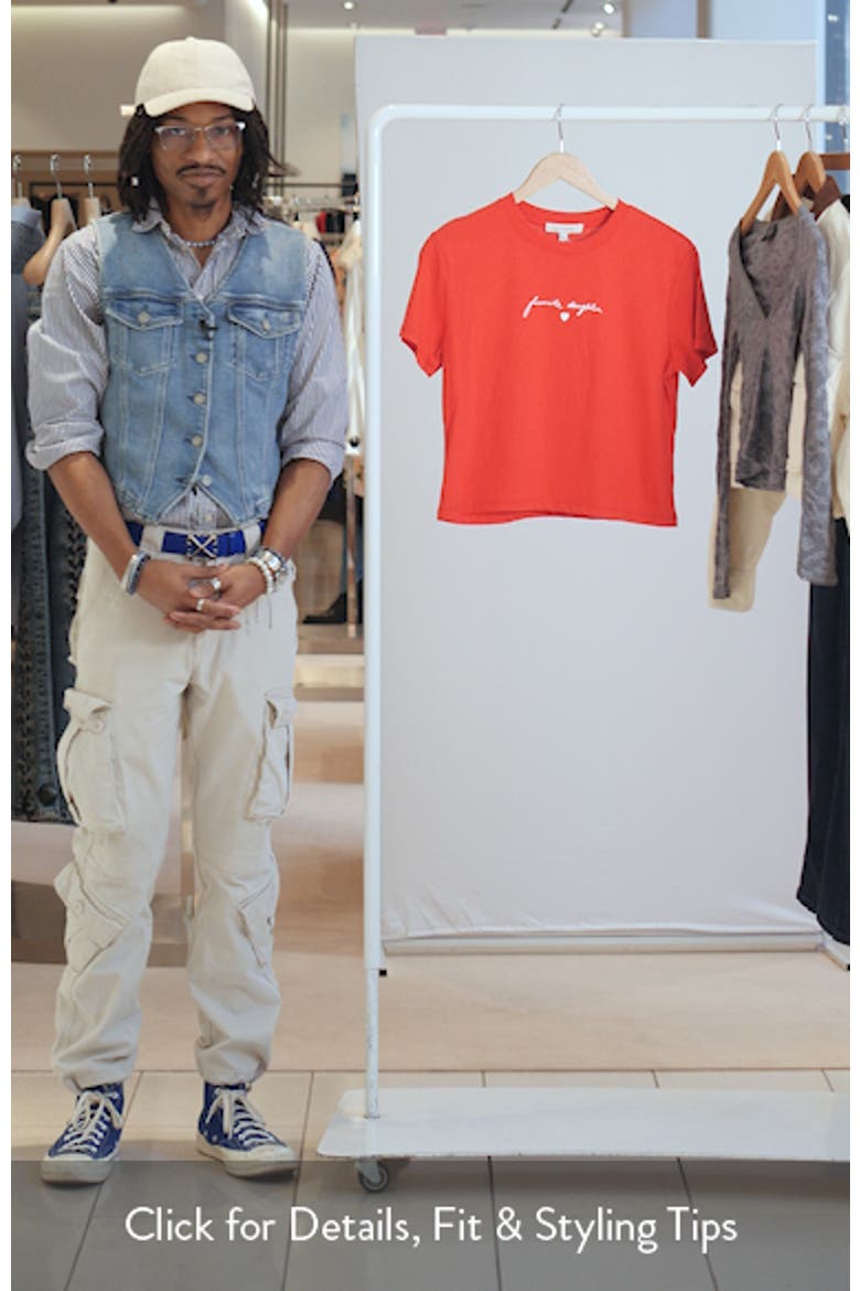 The Cropped Signature T-Shirt video