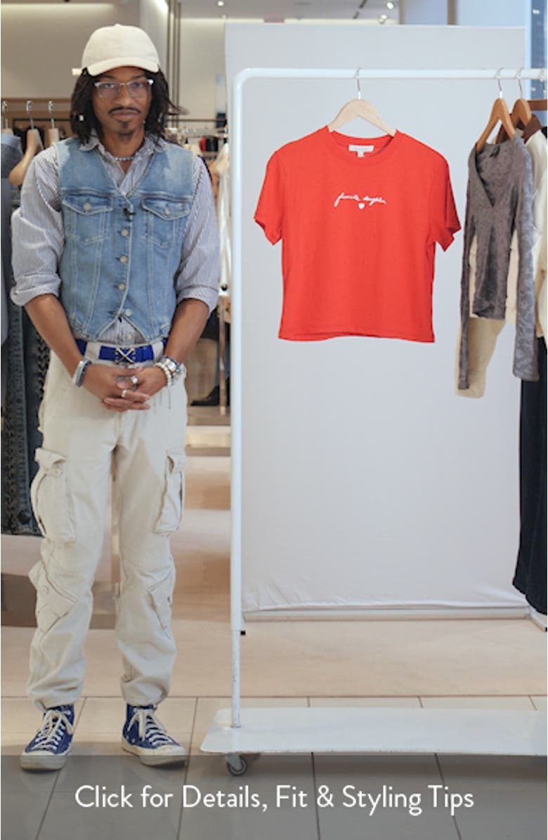 The Cropped Signature T-Shirt, sales video thumbnail