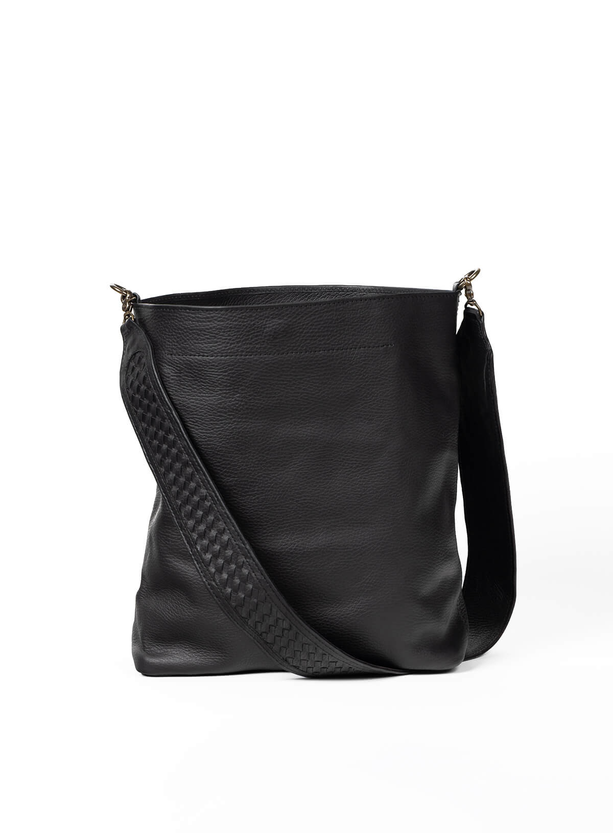 Deux Mains Sarah Shoulder Bag, Main, color, Black