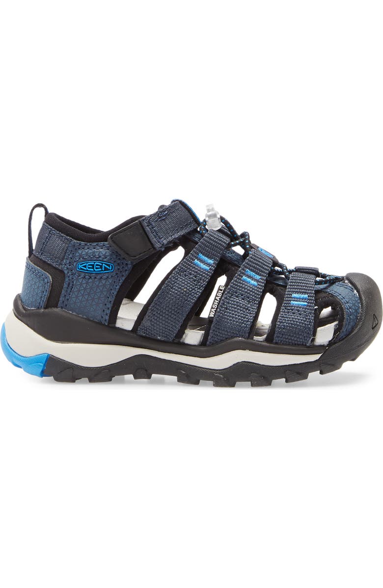 KEEN Kids' Newport Neo H2 Water Friendly Sandal, Alternate, color, Blue Nights/ Brilliant Blue