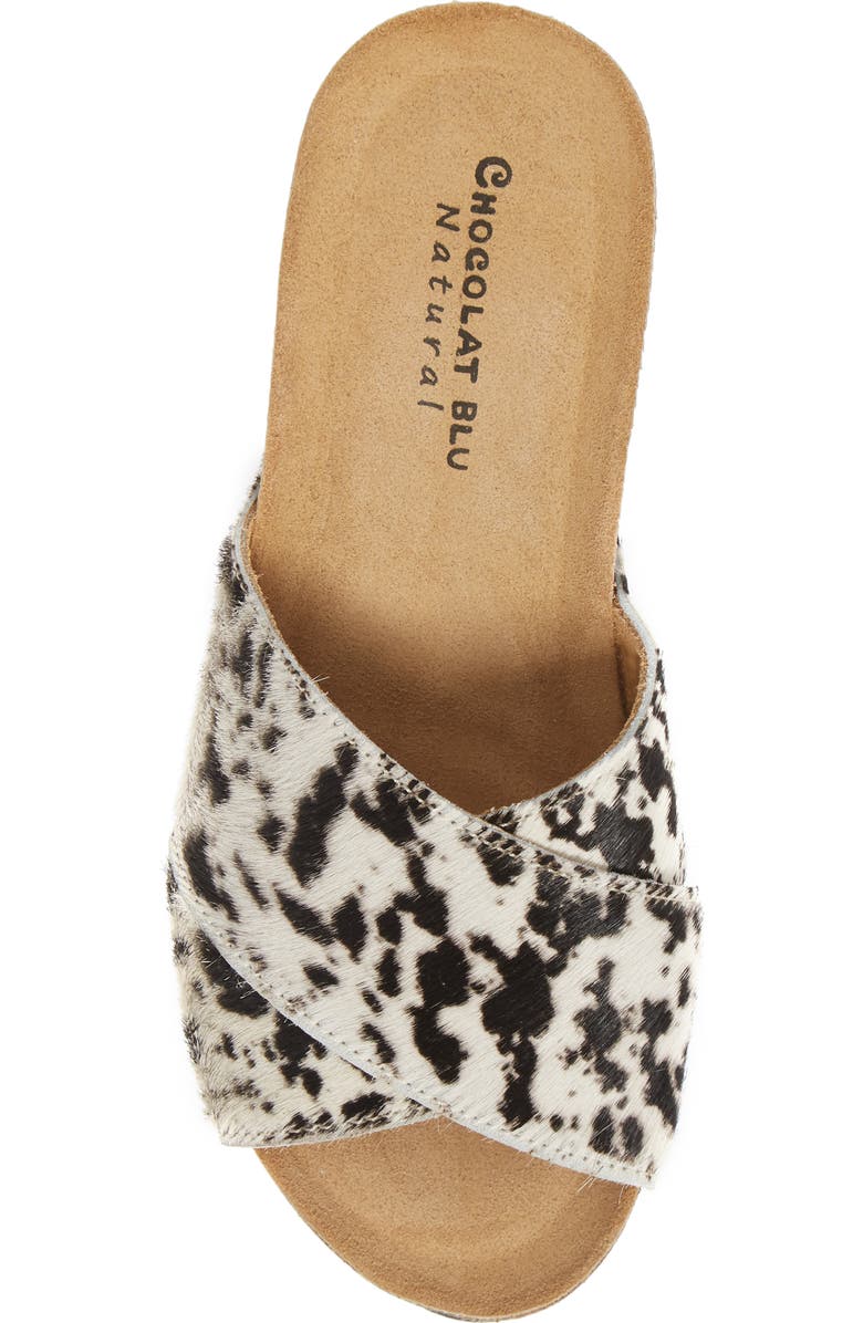 Chocolat Blu Estella Platform Slide, Alternate, color,