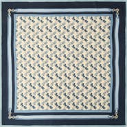 COACH Horse & Carriage Straps Silk Scarf