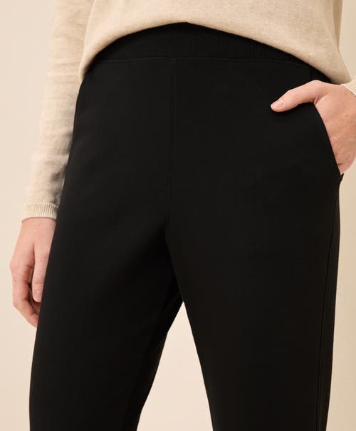 Pact Everyday Organic Cotton Airplane Joggers In Black