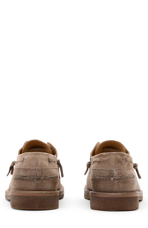 John Varvatos Varick Deck Shoe In Neutral