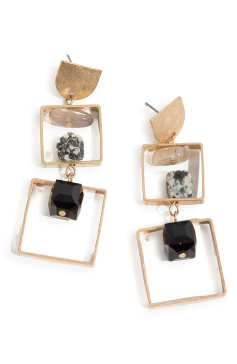 Sedona Square Drop Earrings