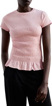 MANGO Flying Honeycomb Jersey Sweater