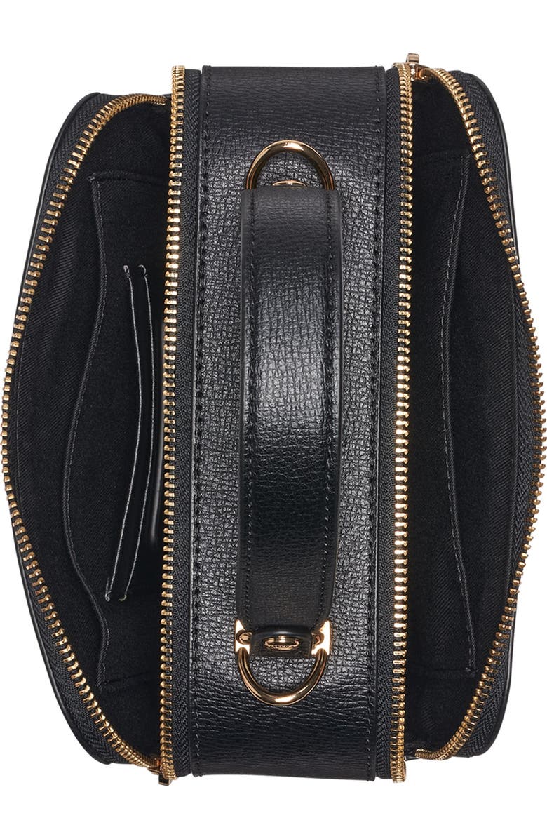 KARL LAGERFELD PARIS Simone Canvas Crossbody, Alternate, color, Natural/Black