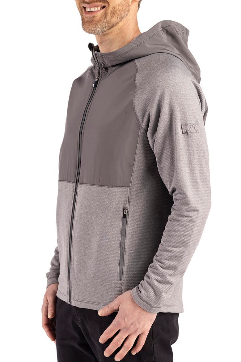 Peshastin Fleece Hybrid Jacket, Alternate, color, ELEMENTAL GREY HEATHER