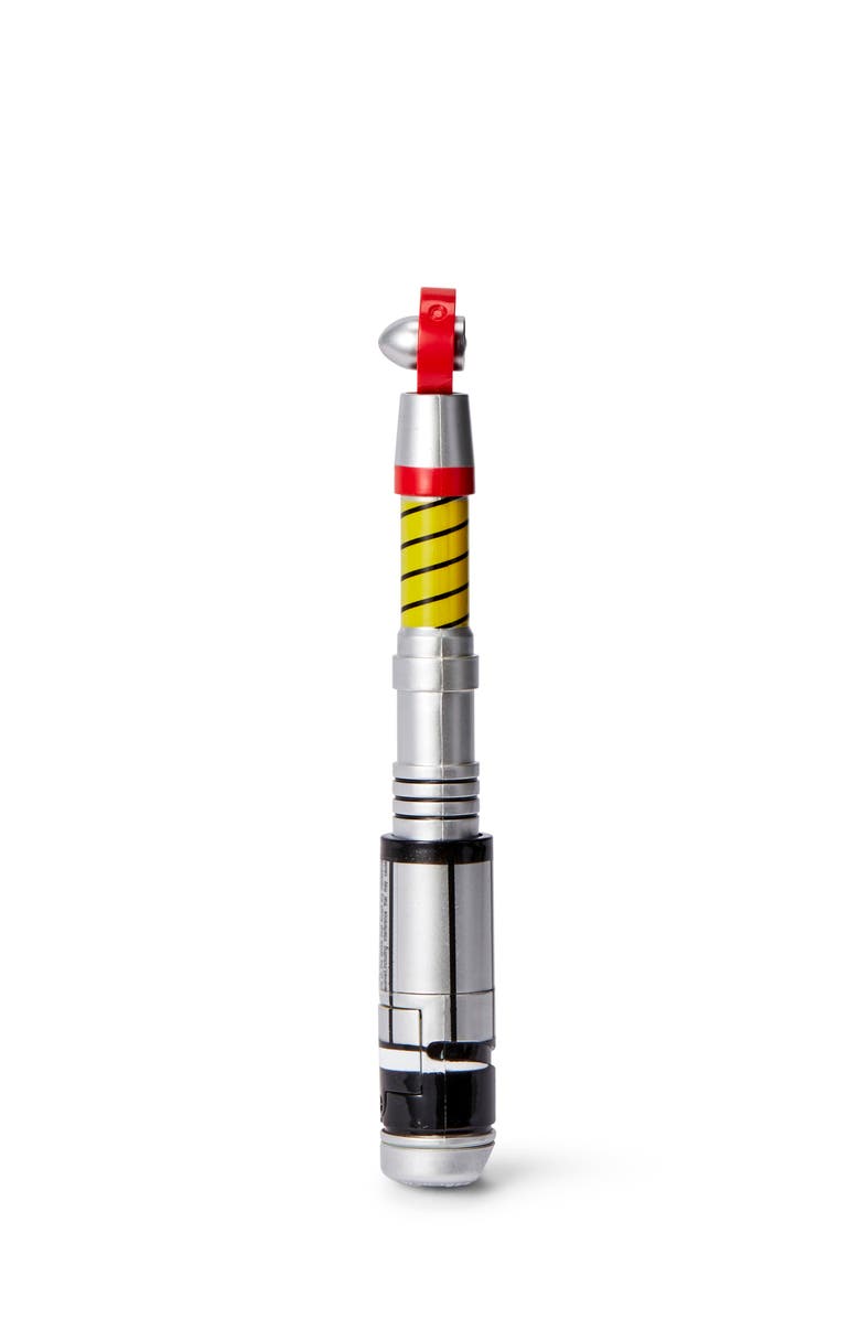 Toynk Doctor Who 3rd Doctor Sonic Screwdriver, Alternate, color, Silver