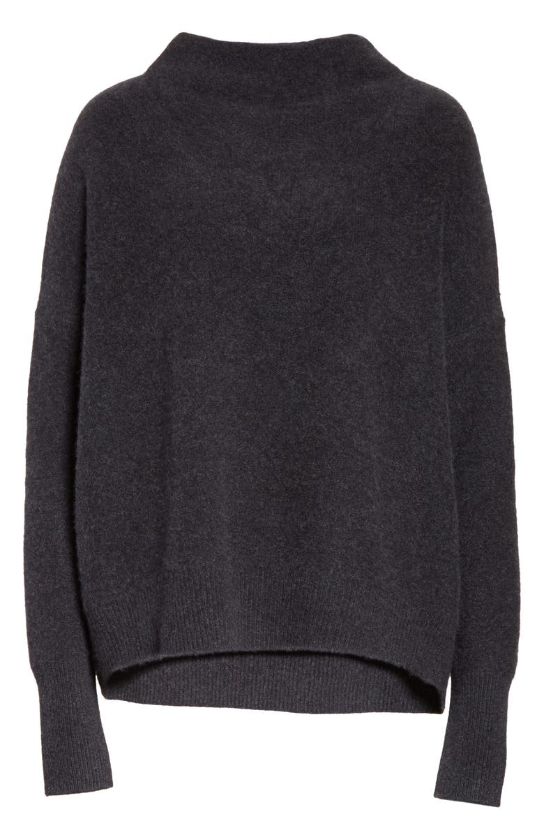 Vince Cashmere Funnel Neck Pullover, Alternate, color, 