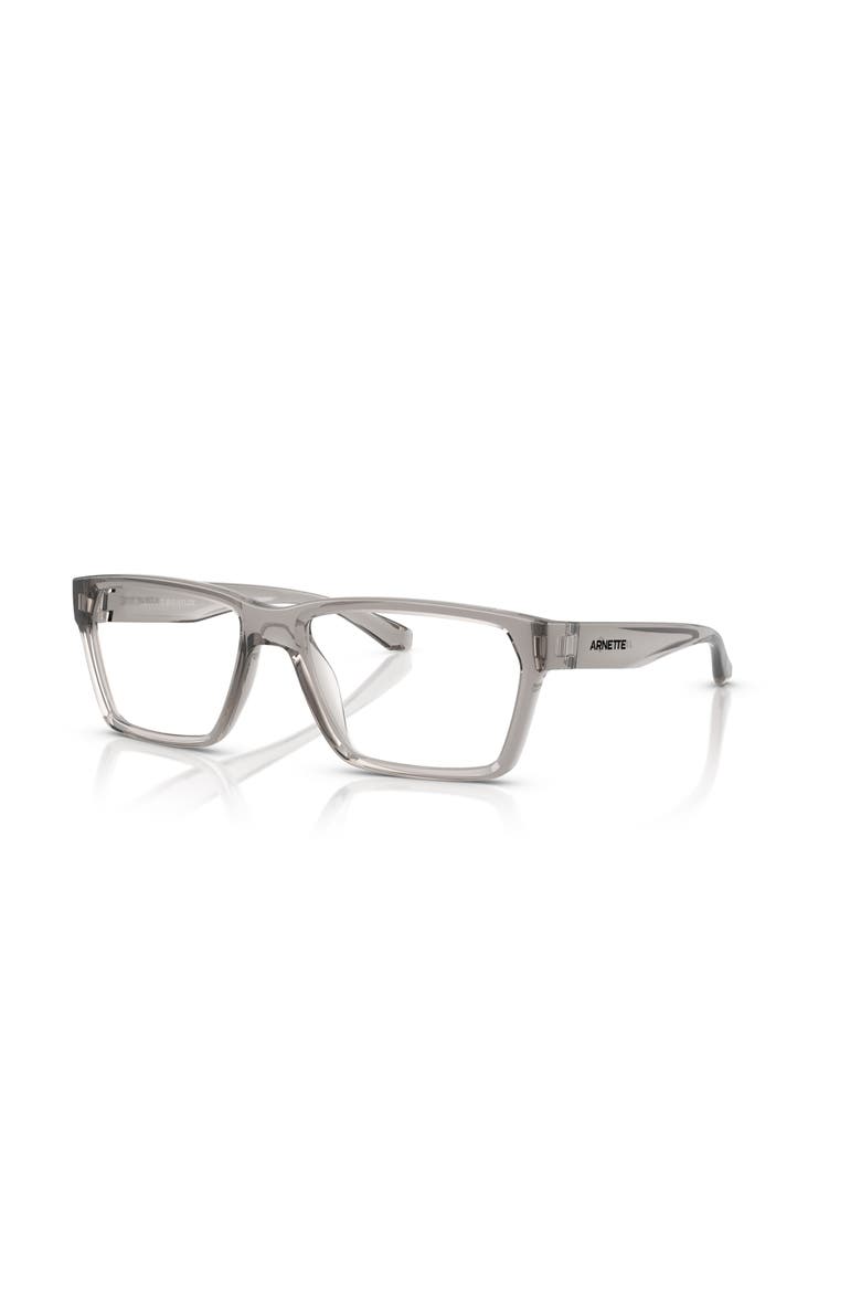 55mm Rectangle optical glasses, Main, color, Grey