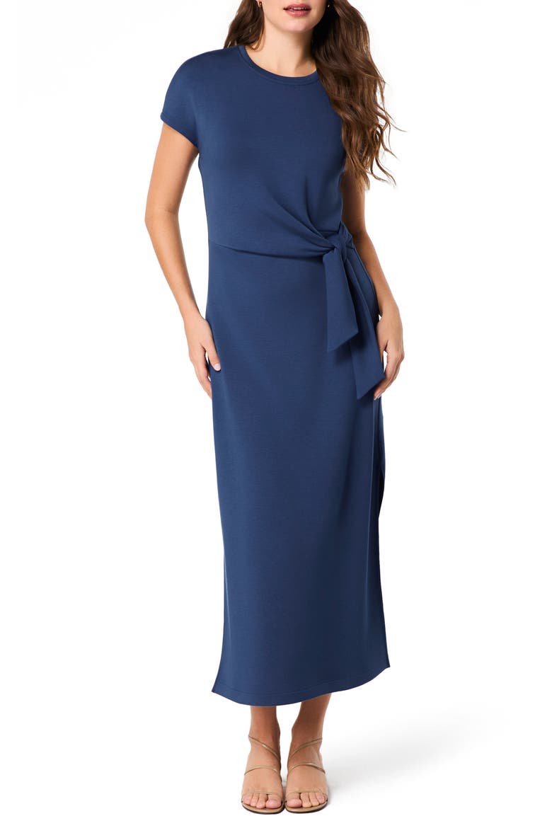 spanx tie waist maxi dress SPANX AirEssentials Tie-Waist Maxi Dress XL / Periwinkle