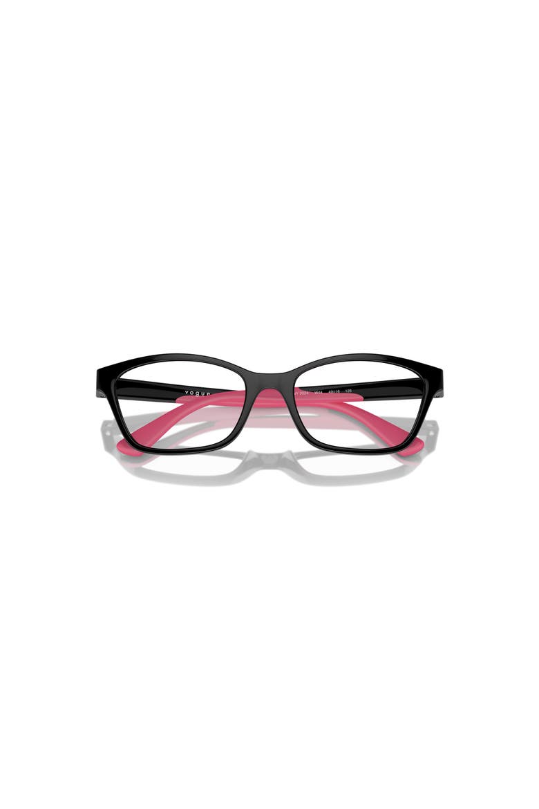 49mm Cat Eye optical glasses, Alternate, color, Black
