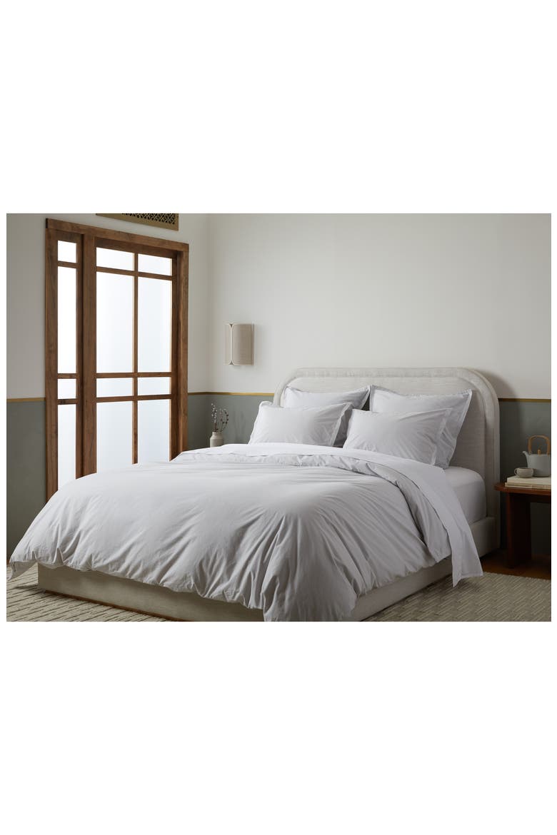 Brushed Cotton Duvet Cover, Alternate, color, MIST