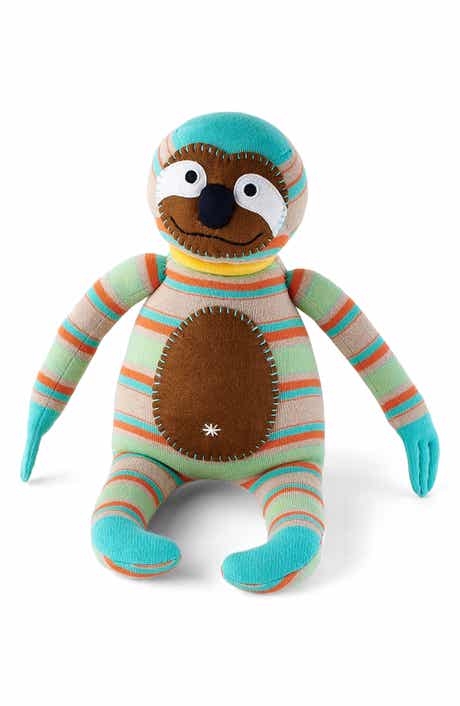 Large Knit Sloth Doll