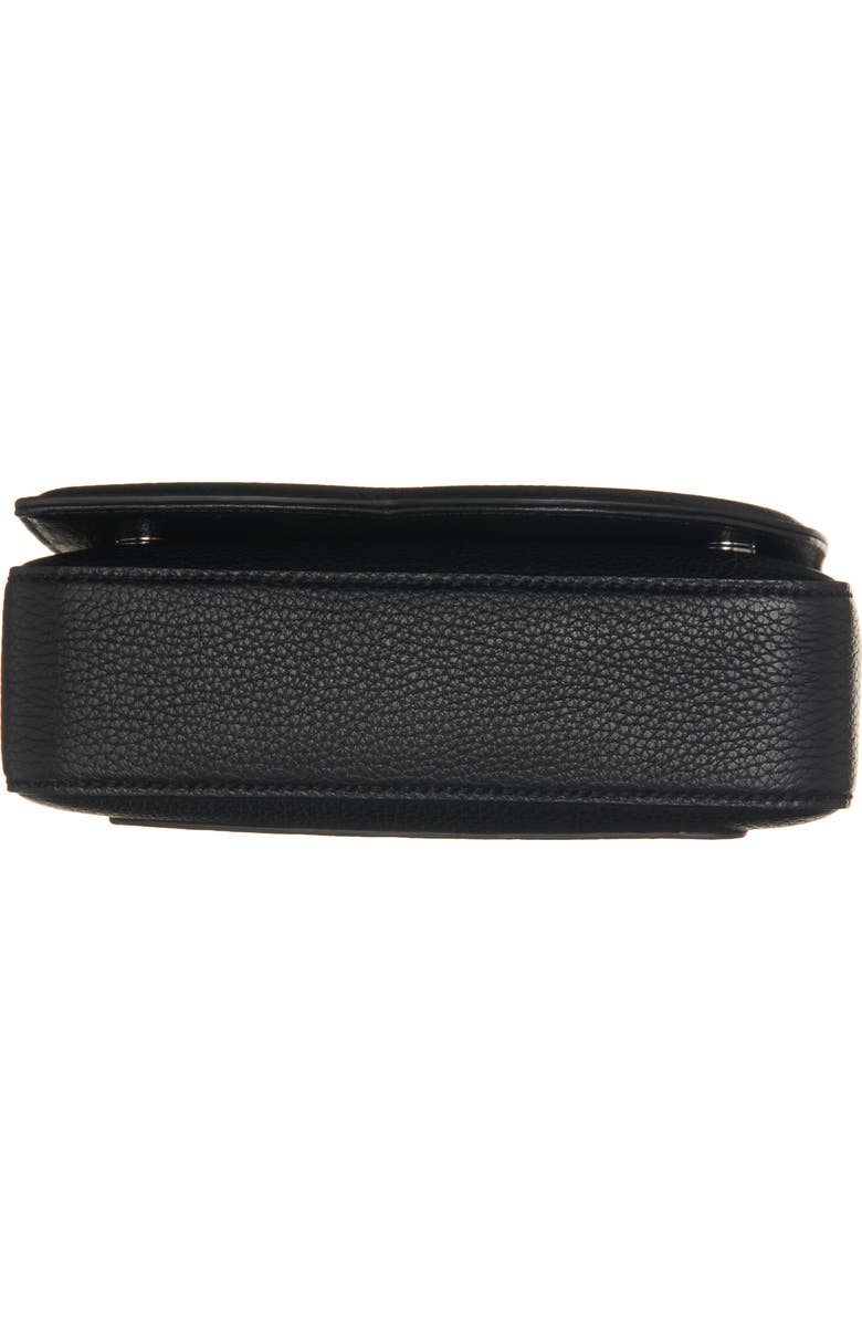 Dolce&Gabbana DG Logo Flap Leather Crossbody Bag, Alternate, color,