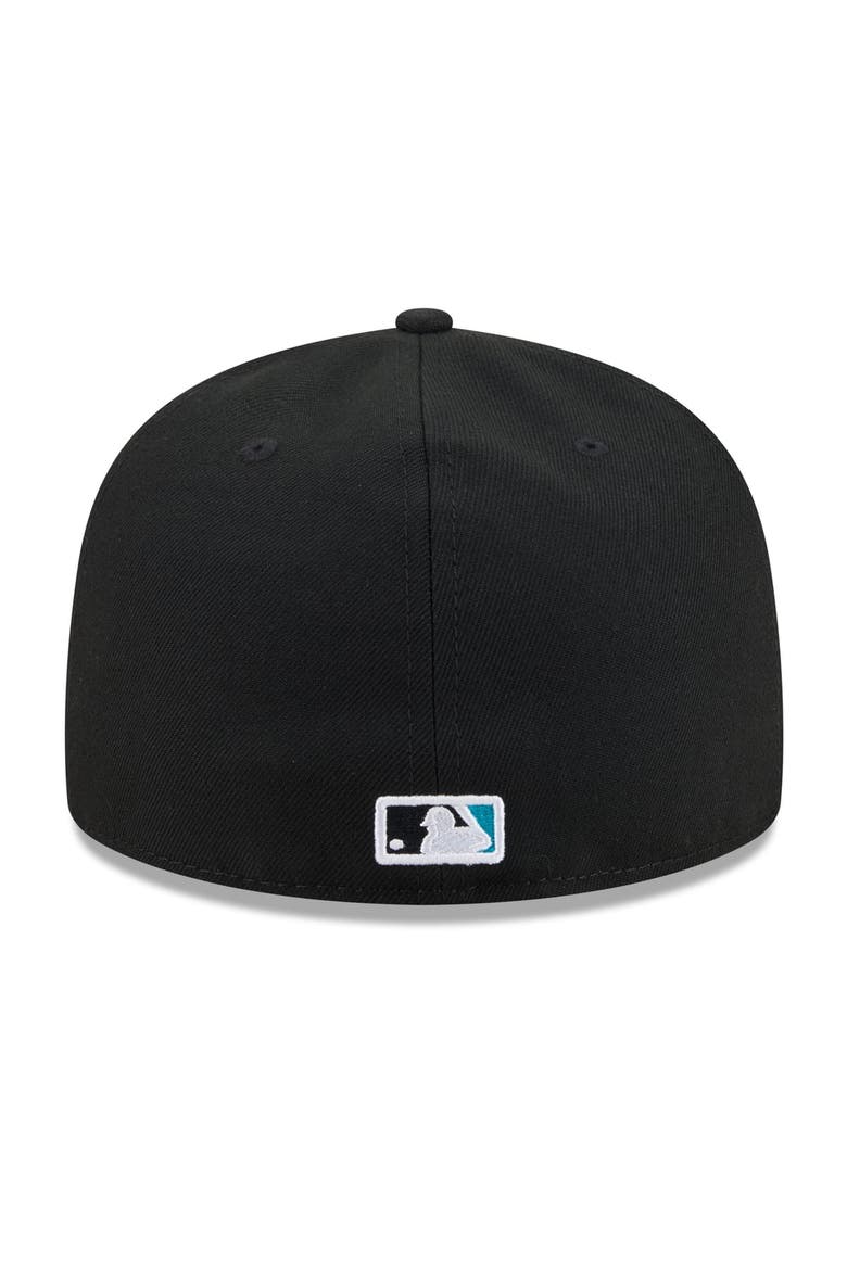 Men's New Era Black Florida Marlins 2026 Baseball Hall of Fame 59FIFTY Fitted Hat, Alternate, color, Black