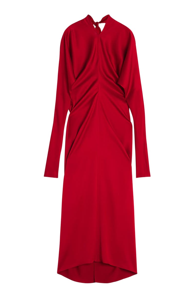 Lanvin FITTED SILK DRESS, Alternate, color, 