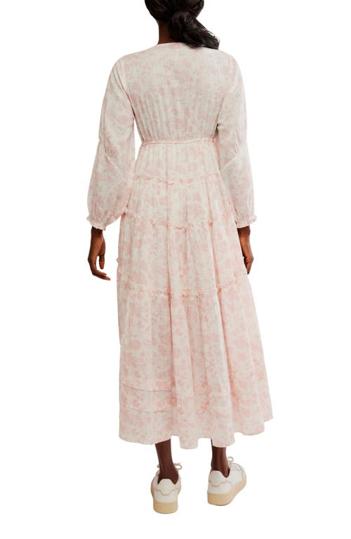 Free People Pappiet Midi Dress In Femme Combo