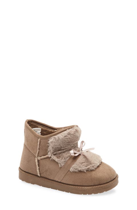 Kids' Faux Fur Lined Slipper Boot (Toddler, Little Kid & Big Kid)