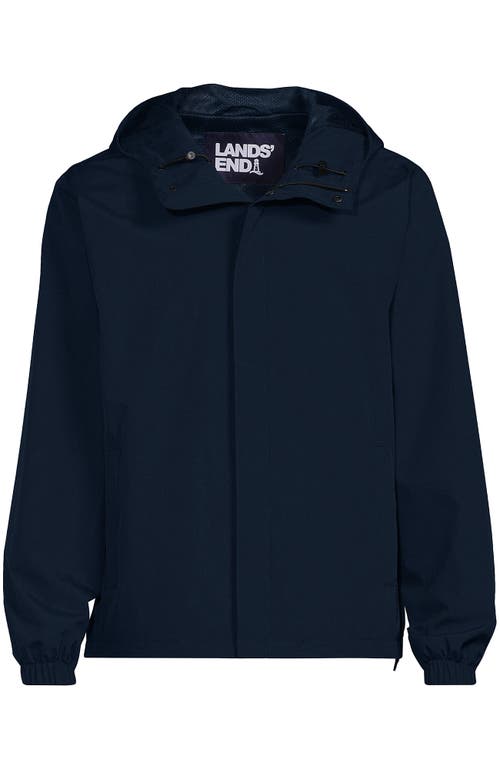 LANDS' END LANDS' END SQUALL WATERPROOF PACKABLE RAIN JACKET