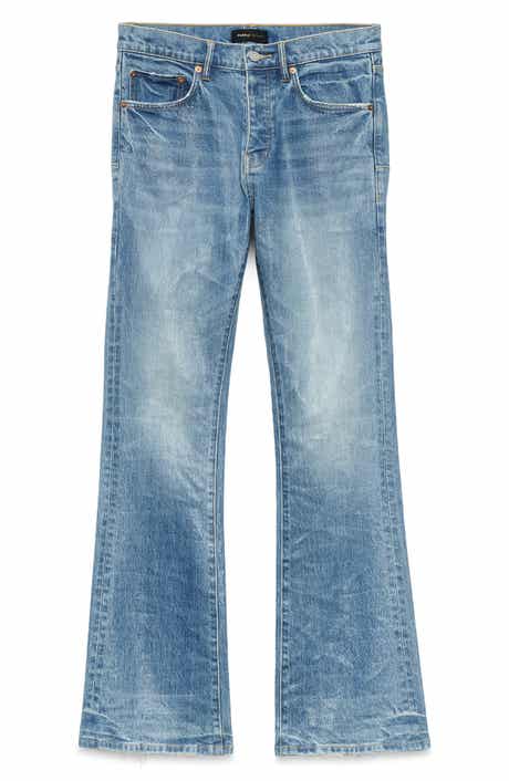 PURPLE BRAND Repair Destroy Flare Leg Jeans | Nordstromrack PURPLE BRAND Repair Destroy Flare Leg Jeans | Nordstromrack