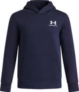 Under Armour Kids' Icon Cotton Blend Fleece Hoodie