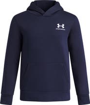 Under Armour Kids' Icon Cotton Blend Fleece Hoodie