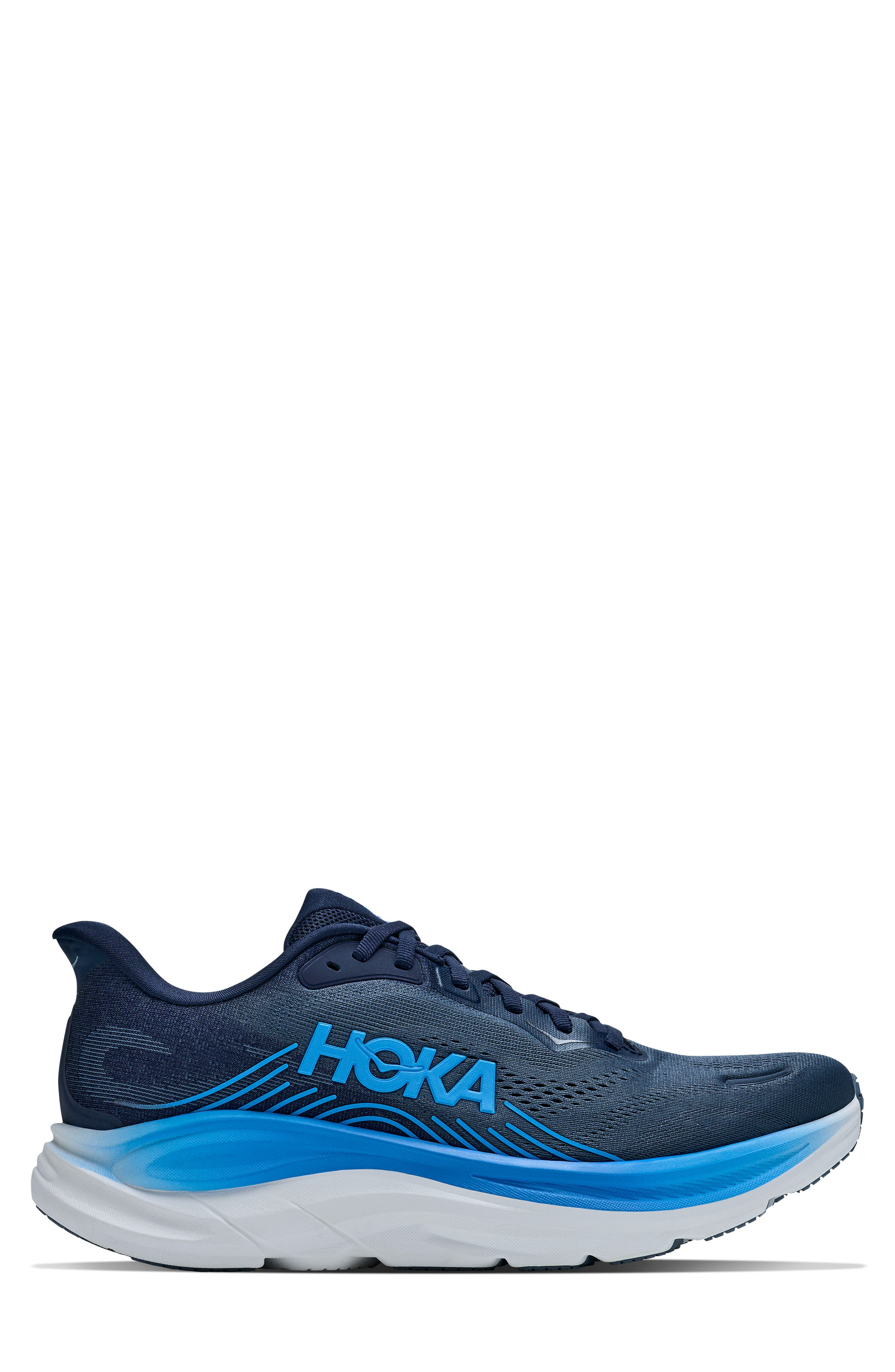 Clifton 11 Running Shoe, Alternate, color, VARSITY NAVY / FADED NAVY