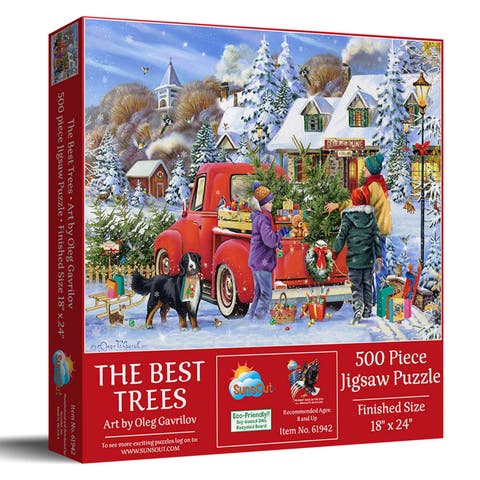 The Best Trees 500 piece Jigsaw Puzzle for Adults