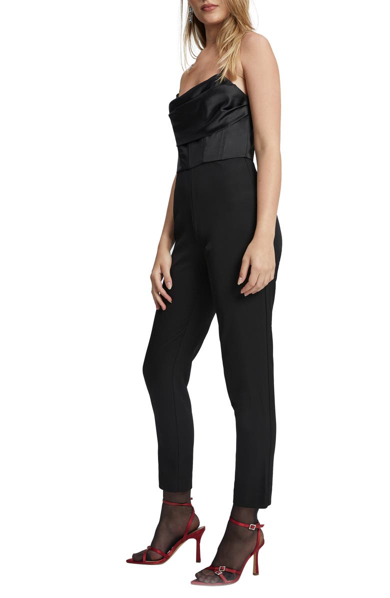 Bardot Jamila Corset Jumpsuit, Alternate, color,