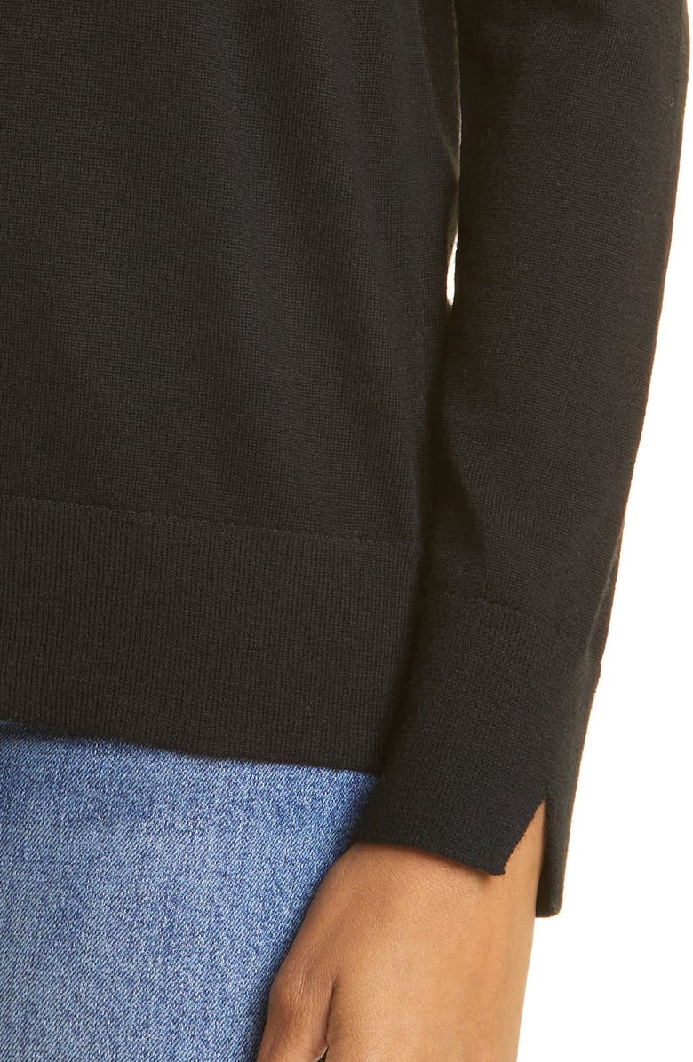 Club Monaco Essential Crewneck Wool Sweater, Alternate, color, 