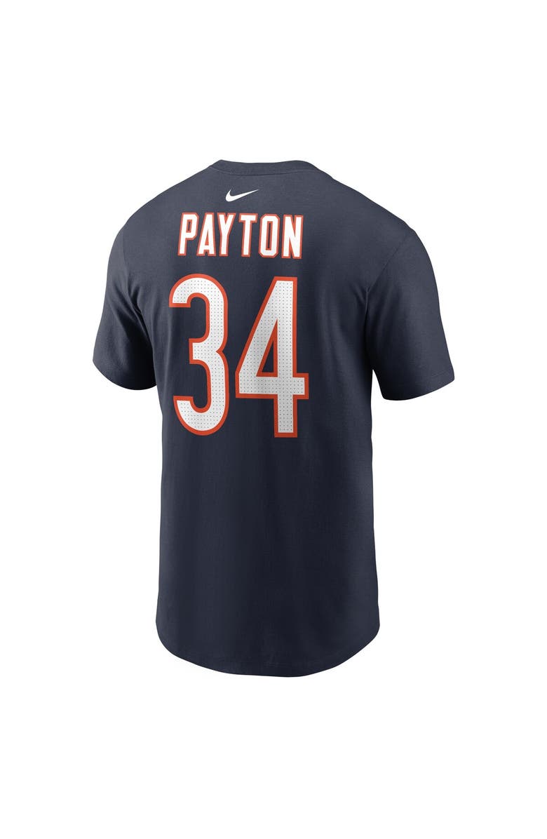 Nike Men's Nike Walter Payton Navy Chicago Bears Retired Player Name & Number T-Shirt, Alternate, color, Navy