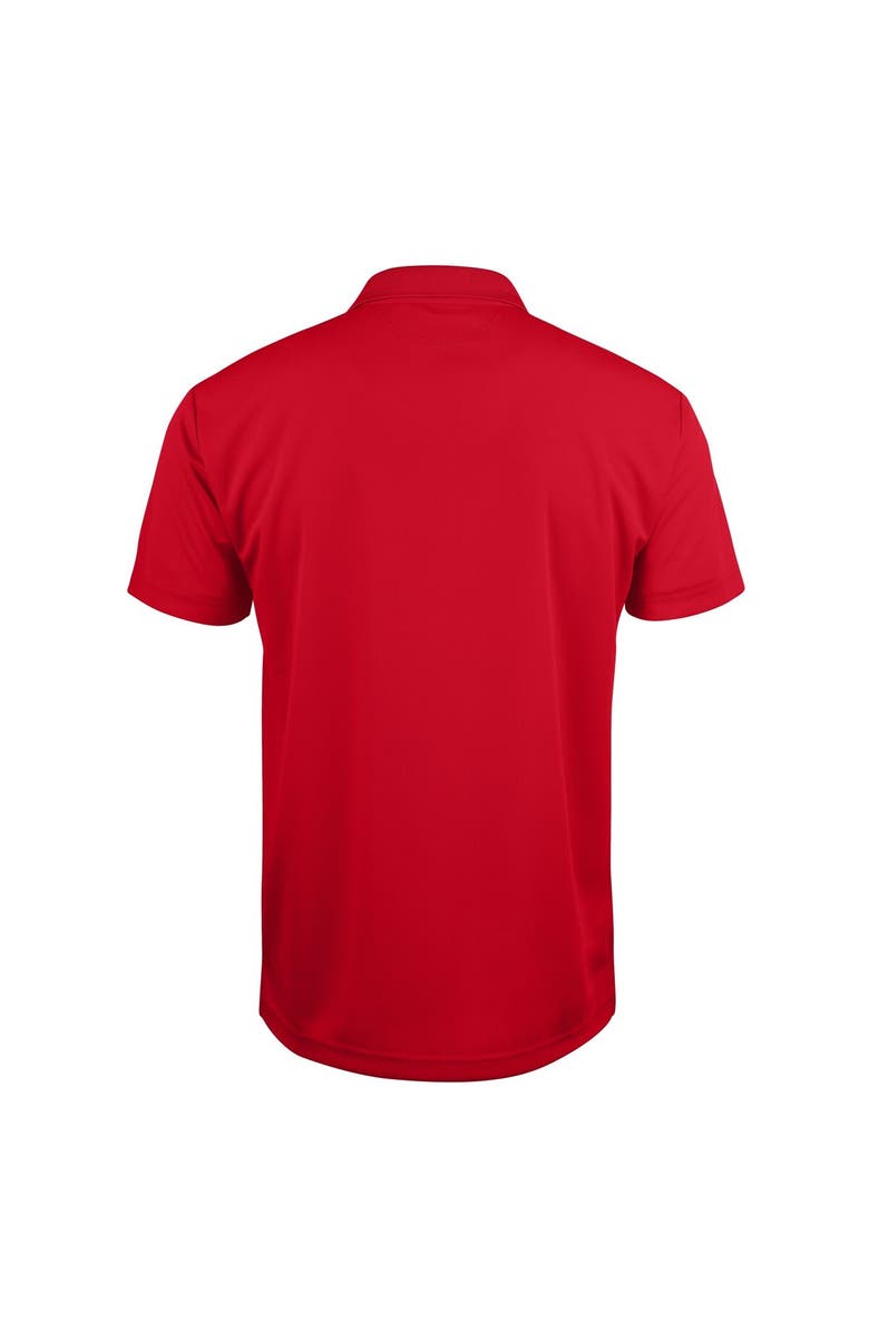 Cutter & Buck Men's Cutter & Buck  Red Greenville Drive  Clique Ice Pique Tech Polo, Alternate, color, 