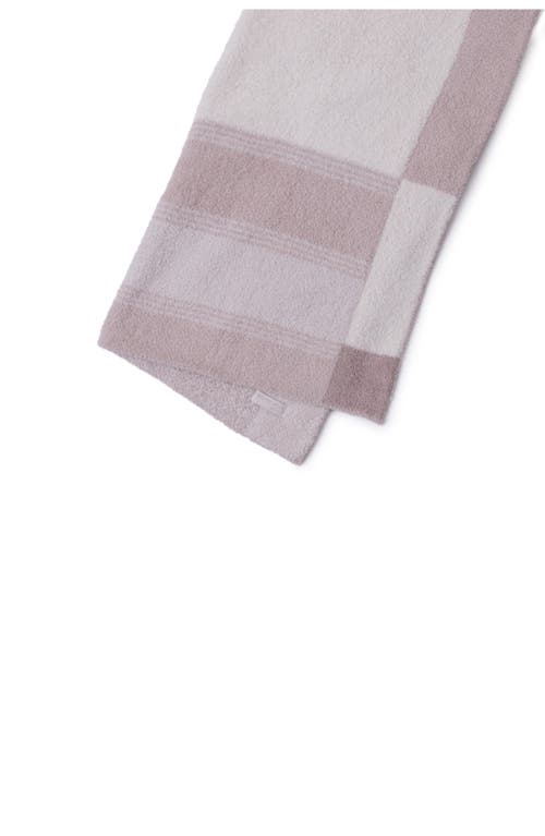 Barefoot Dreams Cozychic® Costa Colorblock Stroller Blanket In Pink