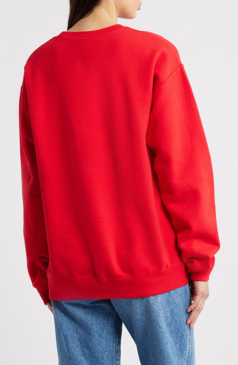 Junk Food NFL Chiefs Property Graphic Sweatshirt, Alternate, color, Red