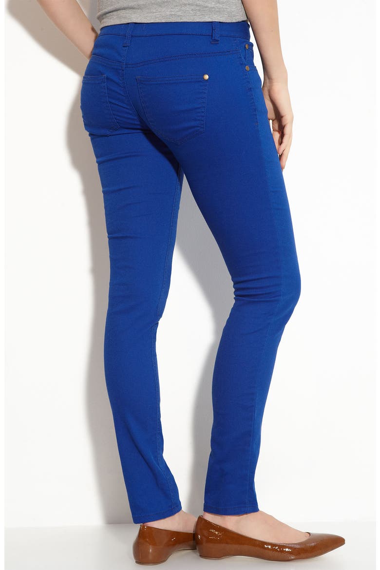 Fire Skinny Jeans, Main, color, ROYAL