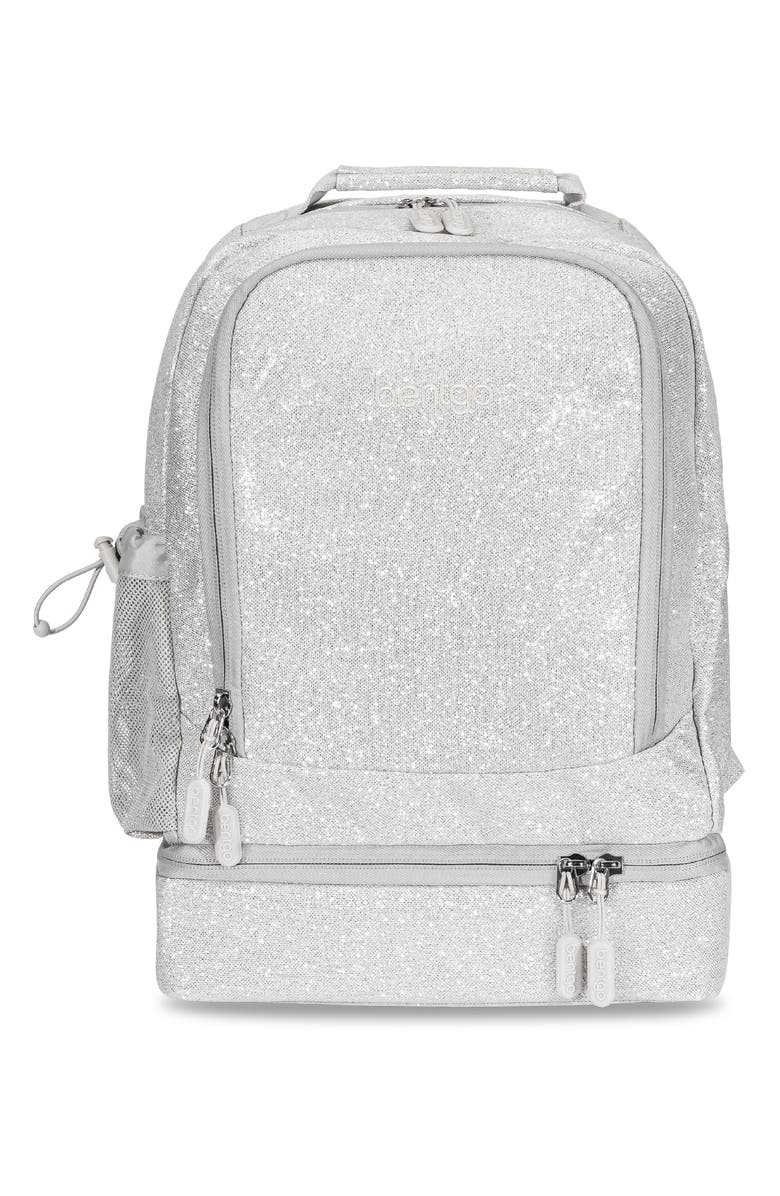 BENTGO Kids' Backpack with Insulated Lunch Pocket, Main, color, Grey