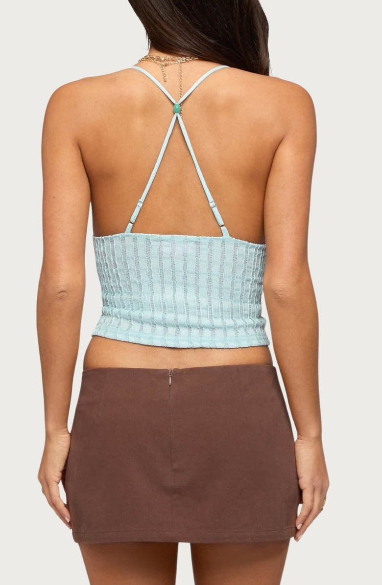 EDIKTED Alitah Bead Textured Tank Top, Alternate, color, 