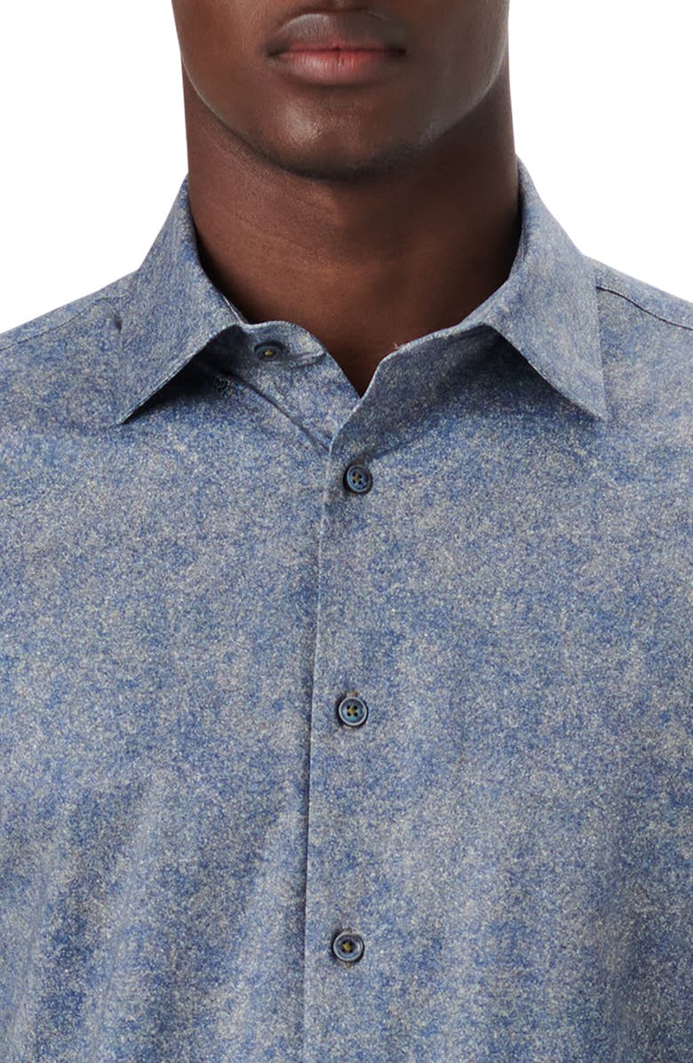 Bugatchi OoohCotton<sup>®</sup> Button-Up Shirt, Alternate, color, 