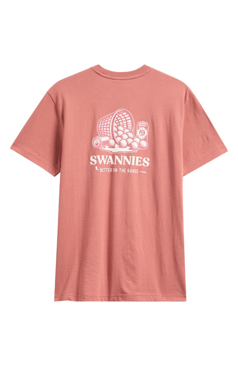 Swannies Better for the Range Graphic T-Shirt, Alternate, color, Redwood