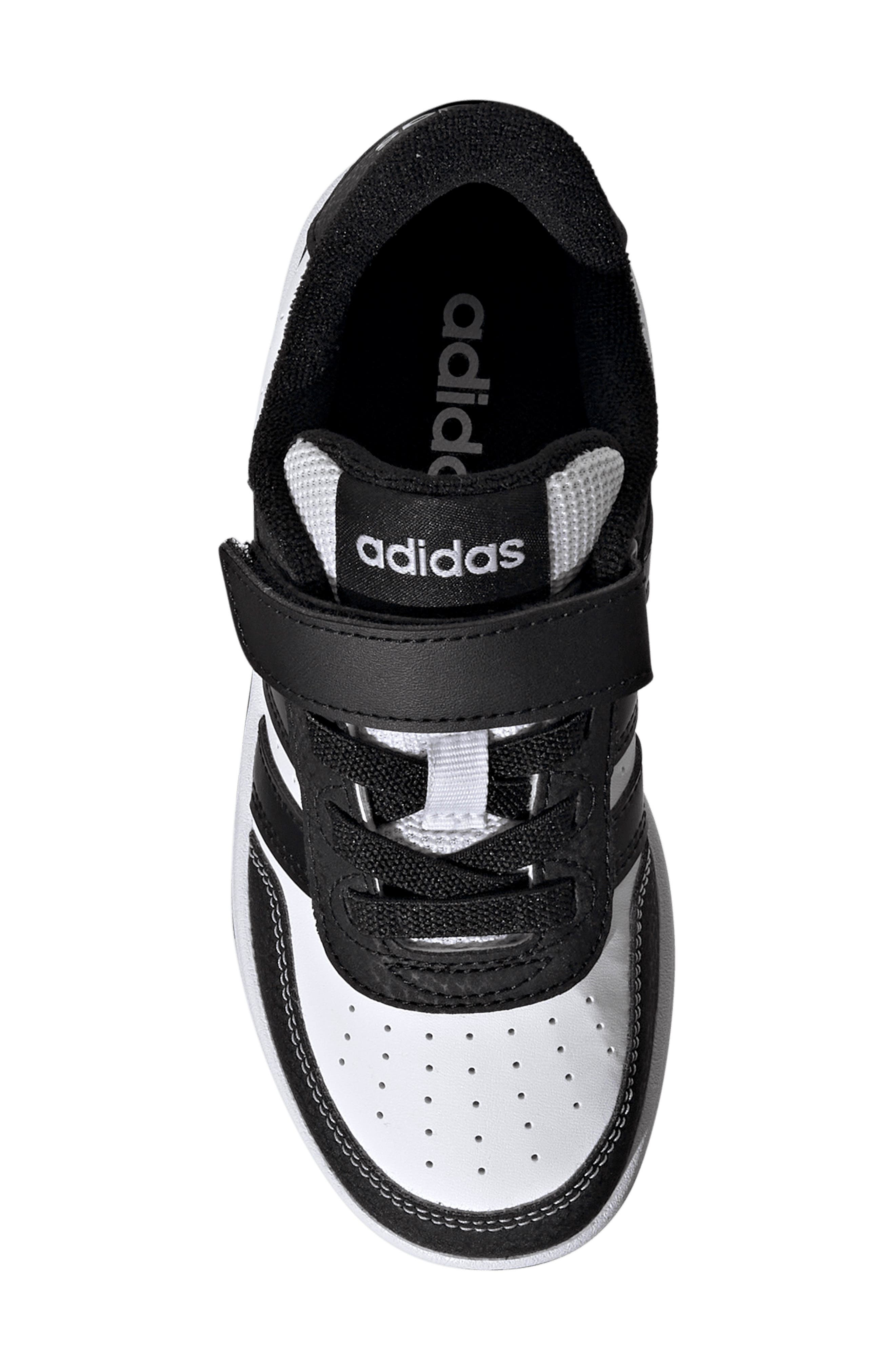 adidas Kids' Breakbase Elastic Lace Sneaker, Alternate, color, Footwear White/ Core Black