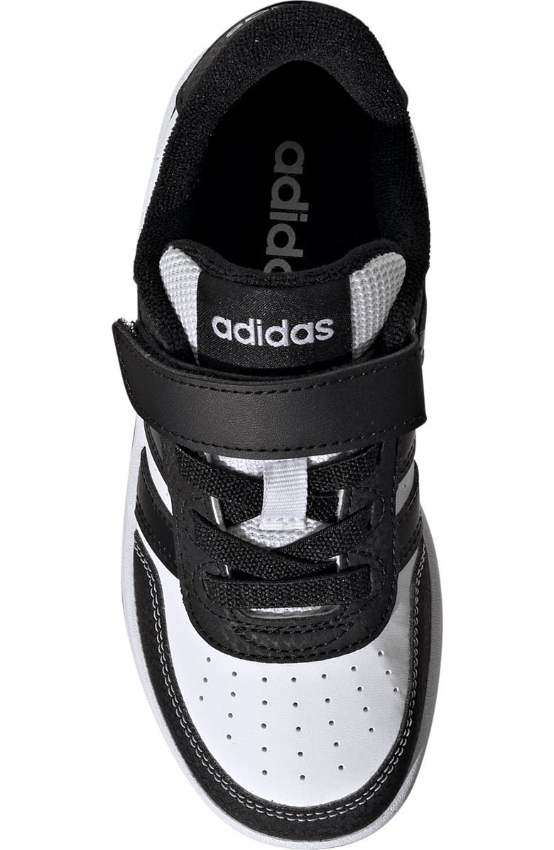 adidas Kids' Breakbase Elastic Lace Sneaker, Alternate, color, Footwear White/ Core Black